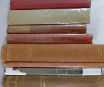 Six volumes by Vita Sackville West comprised of 'The Land' published by William Heinman Ltd, 1939,