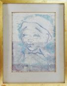 Mary Kessell (1914 - 1977), a portrait of a child, pastel, signed lower right and dated '68,