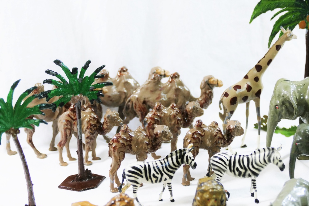 A large collection of approximately 76 figures from the Britains Zoological range, - Image 2 of 5