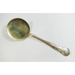 A 20th century Danish silver tomato server, with over stamped maker's mark for A Michelsen,