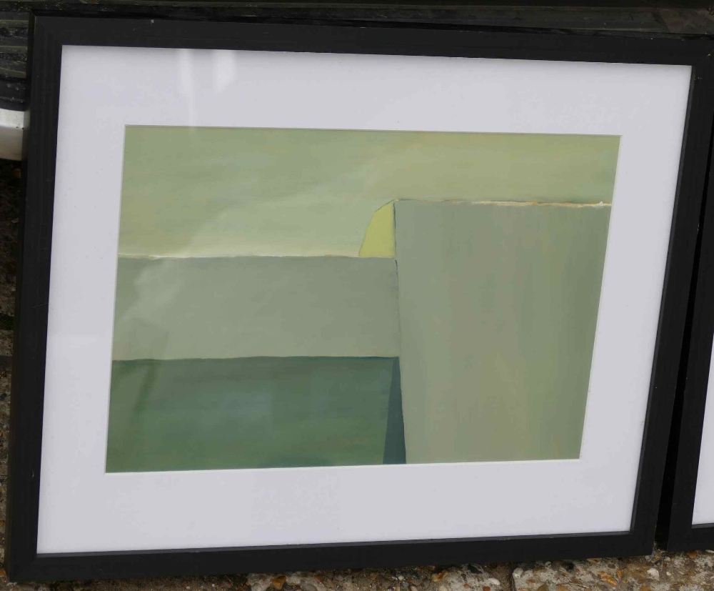 Jeremy Ebdon (20th/21st Century British), three oils on paper, 'WB2', 28cm x 38cm, 'An Other One', - Image 5 of 8