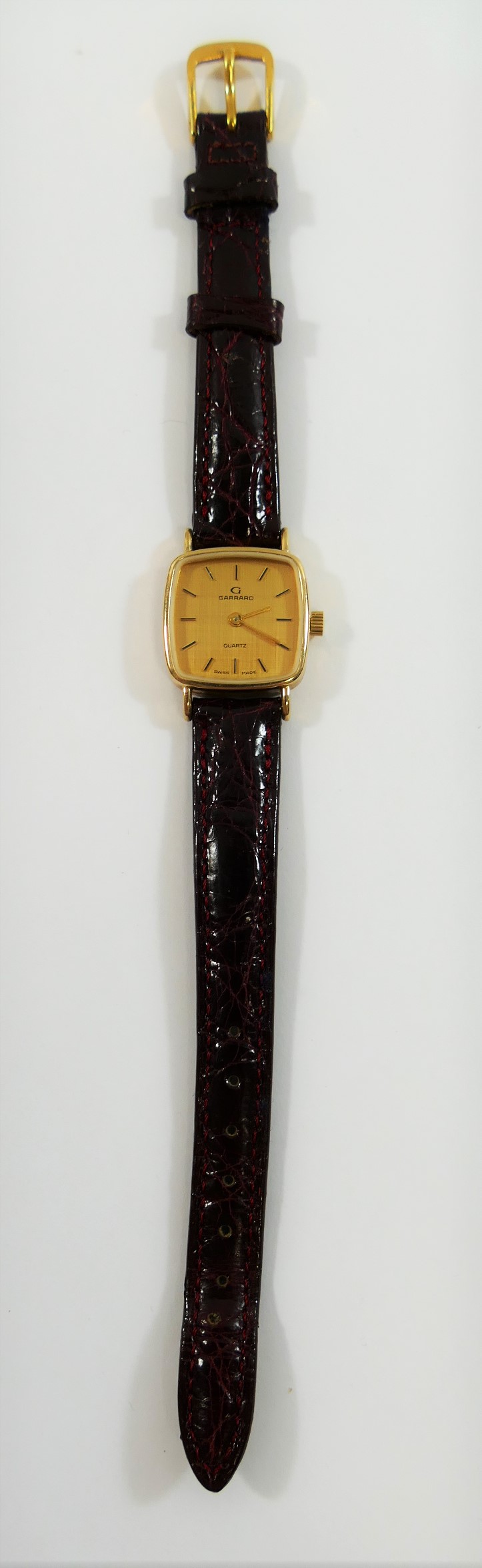 A Garrard ladies wrist watch, housed in yellow metal case, - Image 3 of 3