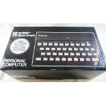 A Sinclair ZX Spectrum personal computer,