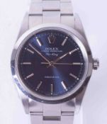 Rolex, a gents Oyster Perpetual Air King wristwatch, stainless steel, lacks box or papers.