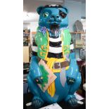 A BIG SLEUTH BEAR Captain Blue Bear Captain Blue Bear Artist - Maria Burns - This salty sea bear