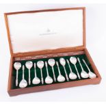 Birmingham Mint, a set of thirteen silver Apostle spoons, 1970s, with documentation booklet etc.,