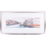 Henderson Cisz, Grand Canal, signed print no. 52/195, with certificate on reverse, giclee on