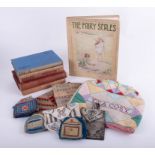 A collection of various general books including A.A. Milne, R.L. Stevenson and Rudyard Kipling,