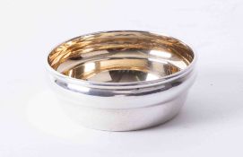 Silver bowl with gilded interior dimensions 7cm x 2.5cm hallmark 925, Birmingham assay, Jubilee