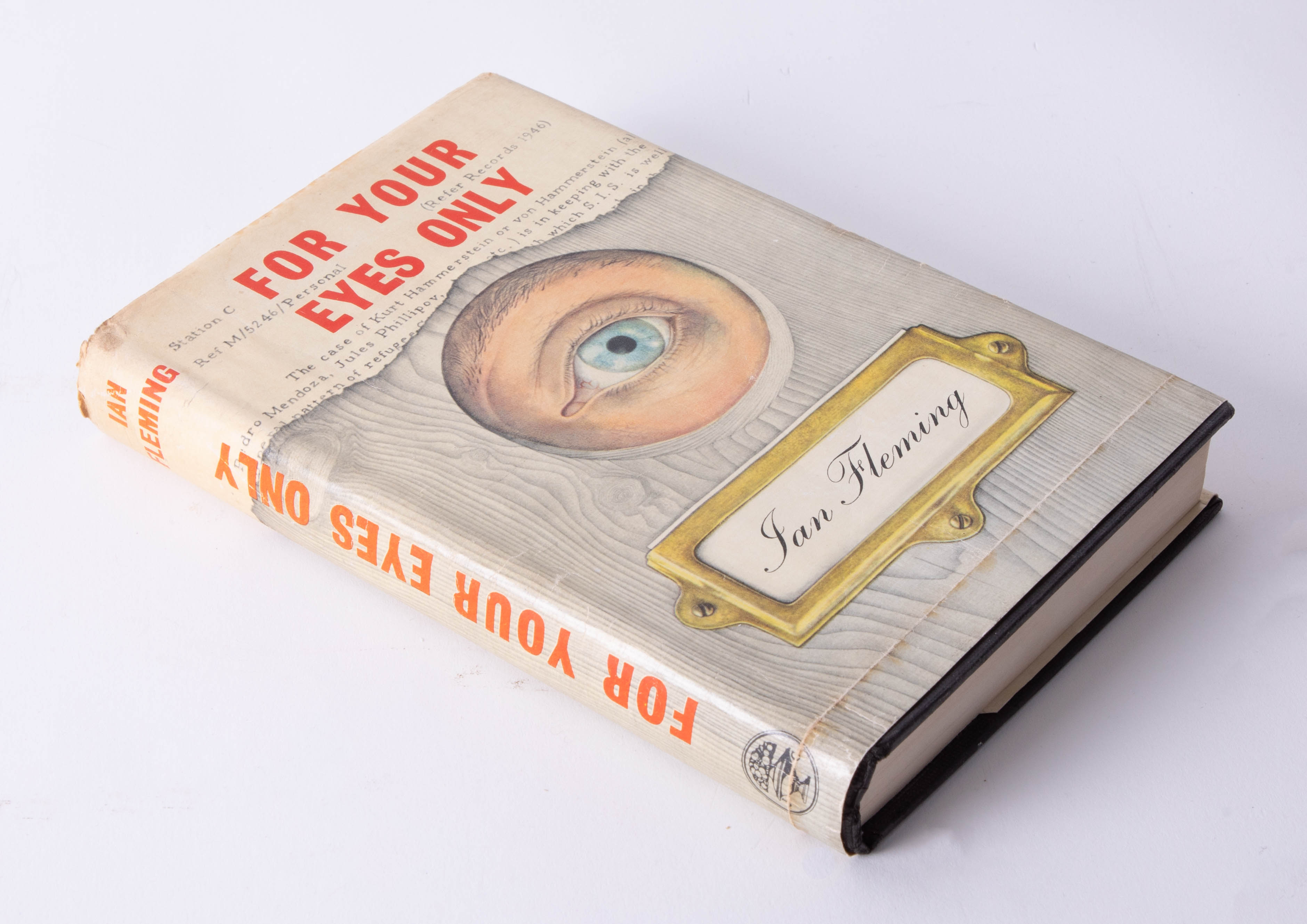 Ian Fleming, 'For Your Eyes Only', 1960 first edition / first impression with original unclipped