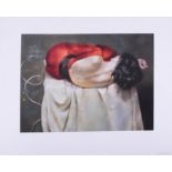 Robert Lenkiewicz, 'Esther Rear View', signed limited edition print 151/250, 40cm x 53cm,