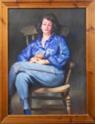 Robert Lenkiewicz, study of 'Kay Jardine' Project 17, Relationship Series, Observations on Local