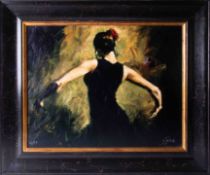 Fabian Perez, 'Flamenco III', giclee on canvas 2004, edition number 6/75, with Robert Bane