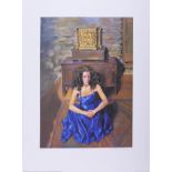 Robert Lenkiewicz, 'Anna Seated' (Millennium edition), signed limited edition print 115/475, 53cm