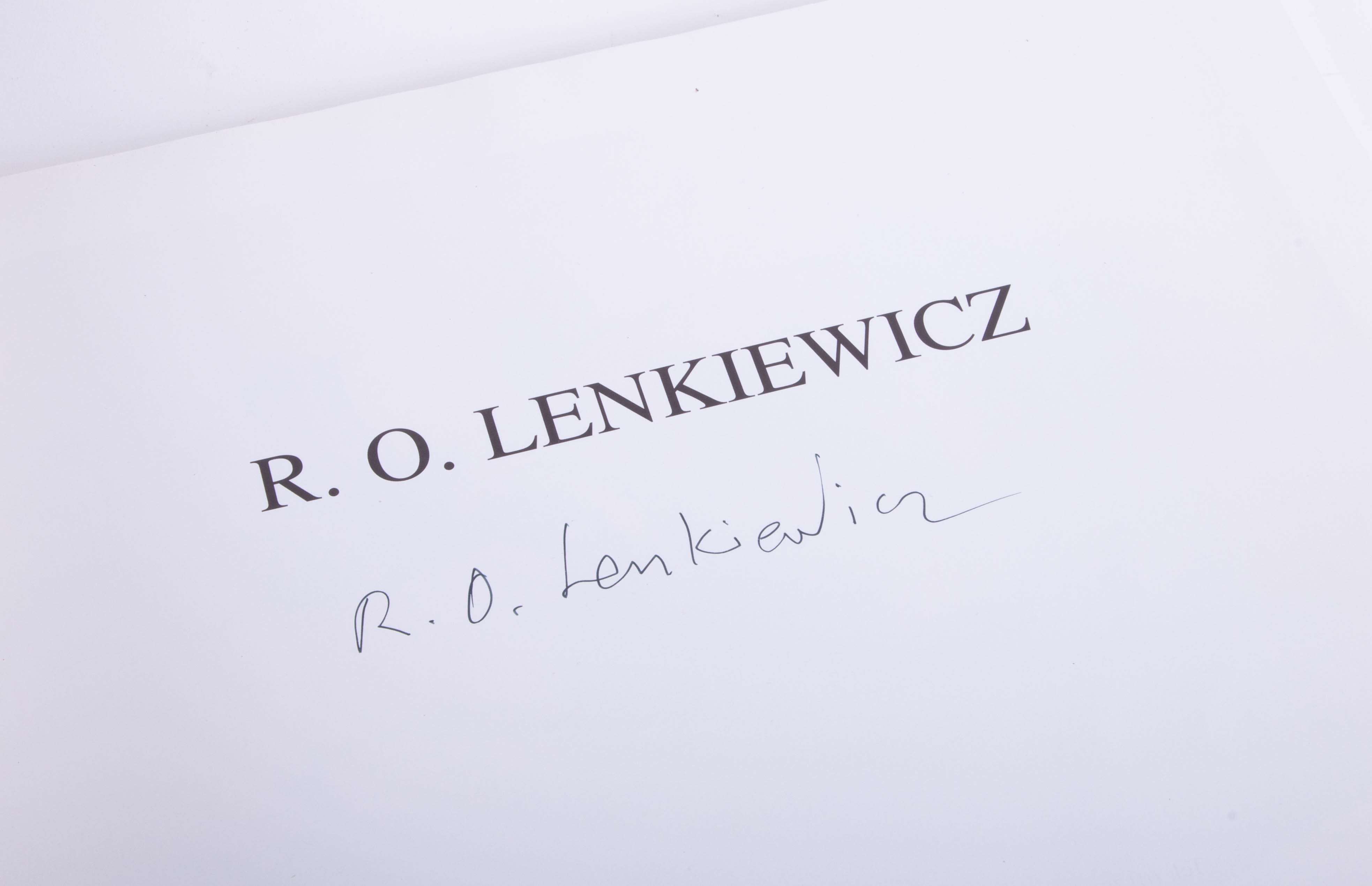 Robert Lenkiewicz book, published by White Lane Press 1997. - Image 2 of 2