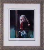 Robert Lenkiewicz, 'Painter in the Wind-3:50am' signed edition print 441/500, 40cm x 33cm, framed