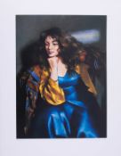 Robert Lenkiewicz, 'Karen Seated', signed limited edition print 258/475, 49cm x 36cm, unframed, with