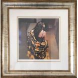 Robert Lenkiewicz, 'Karen with Bronze Shawl', signed limited edition print 454/500,