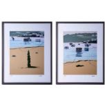 Henry Sells, 'Big Seaweed & Little Seaweed, St.Ives', signed limited edition Diptych, each