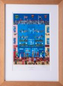 Brian Pollard, 'The Clipper Inn', signed limited edition print 72/250, 26cm x 17cm, framed and