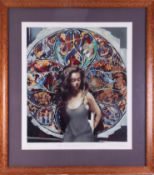 Robert Lenkiewicz, 'Anna Last Judgement', signed limited edition print 2/375, 57cm x 49cm, framed