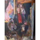 Robert Lenkiewicz (1941-2002), 'The Painter with Karen Ciambriello', Project 18 The Painter with