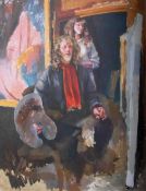 Robert Lenkiewicz (1941-2002), 'The Painter with Karen Ciambriello', Project 18 The Painter with