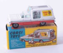 Corgi Toys 486 Kennel Service Wagon with four dogs, boxed.