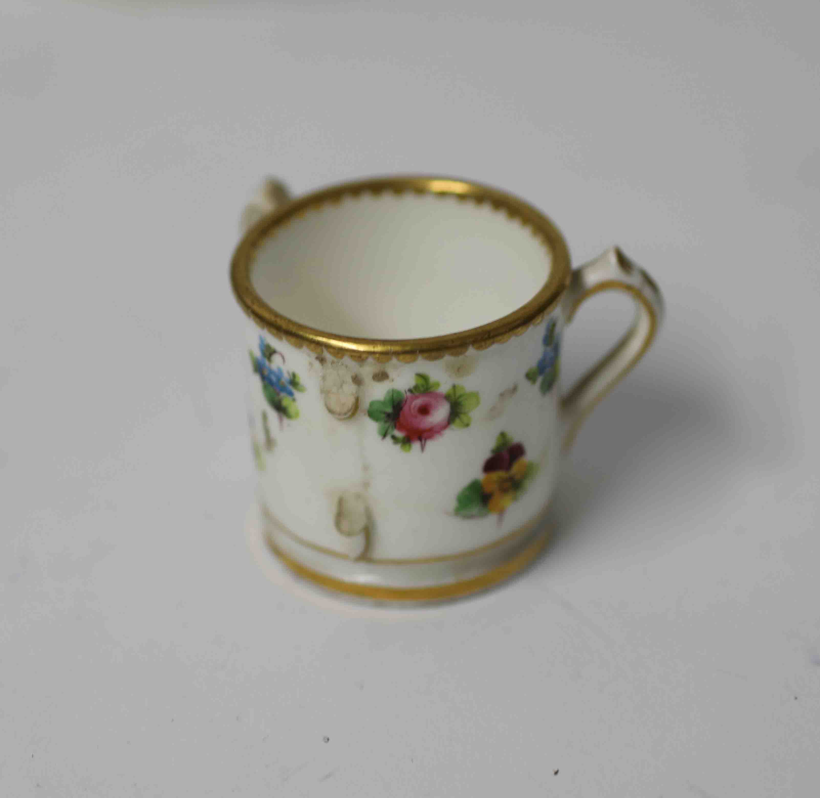 A Minton's part porcelain and floral decorated teapot & tea for one service, Staffordshire porcelain - Image 8 of 12