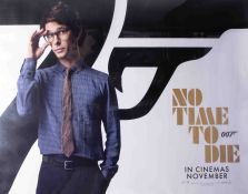 James Bond Poster, NO TIME TO DIE (NOV 2020) Ben Wishaw QUAD, 76cm x 102cm.