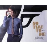 James Bond Poster, NO TIME TO DIE (NOV 2020) Ben Wishaw QUAD, 76cm x 102cm.