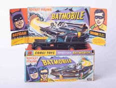 Corgi Toys 267 Rocket Firing Batmobile, boxed.