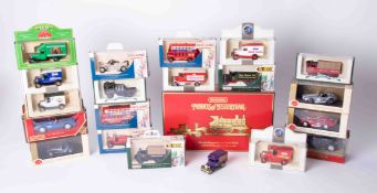 Matchbox Models of Yesteryear, Scammell truck together with various diecast models including