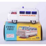 Corgi Toys 463 Commer Ambulance, boxed.