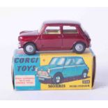 Corgi Toys 226 Morris Mini Minor, boxed.