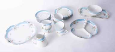 A Noritake six setting porcelain tea service.