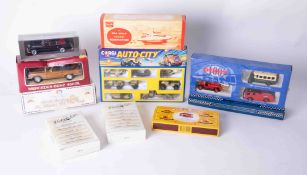 Various models including Matchbox Coronation Coach and a mixed collection of diecast models