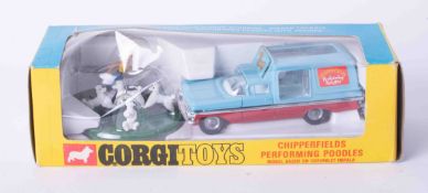 Corgi Toys 511 Chipperfield's performing Poodles, boxed.