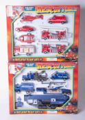 Two diecast sets Rescue Force, boxed.