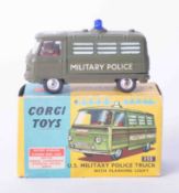 Corgi Toys 355 US Military Police Truck, boxed.