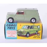 Corgi Toys 450 Austin Mini van, boxed.