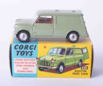 Corgi Toys 450 Austin Mini van, boxed.