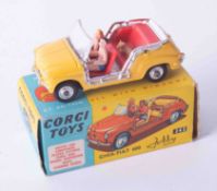 Corgi Toys 242 Ghia Fiat 600, boxed.