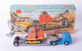 Corgi Toys gift set number 27, Machinery Carrier, boxed.