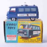 Corgi Toys 464 Police van, boxed.