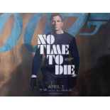James Bond Poster, NO TIME TO DIE (2 APRIL 2020 ) Daniel Craig QUAD, 76cm x 102cm.