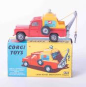 Corgi Toys 447 Landrover breakdown truck, boxed.