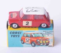 Corgi Toys 321 Monte Carlo BMC Mini Cooper, boxed.