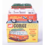 Corgi Toys 508 Holiday Camp Special bus, boxed.