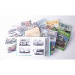 A large collection of bus memorabilia comprising various postcards, well kept books, photographs,